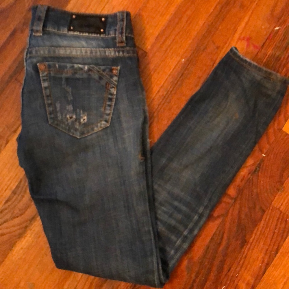 Buckle Black Jeans